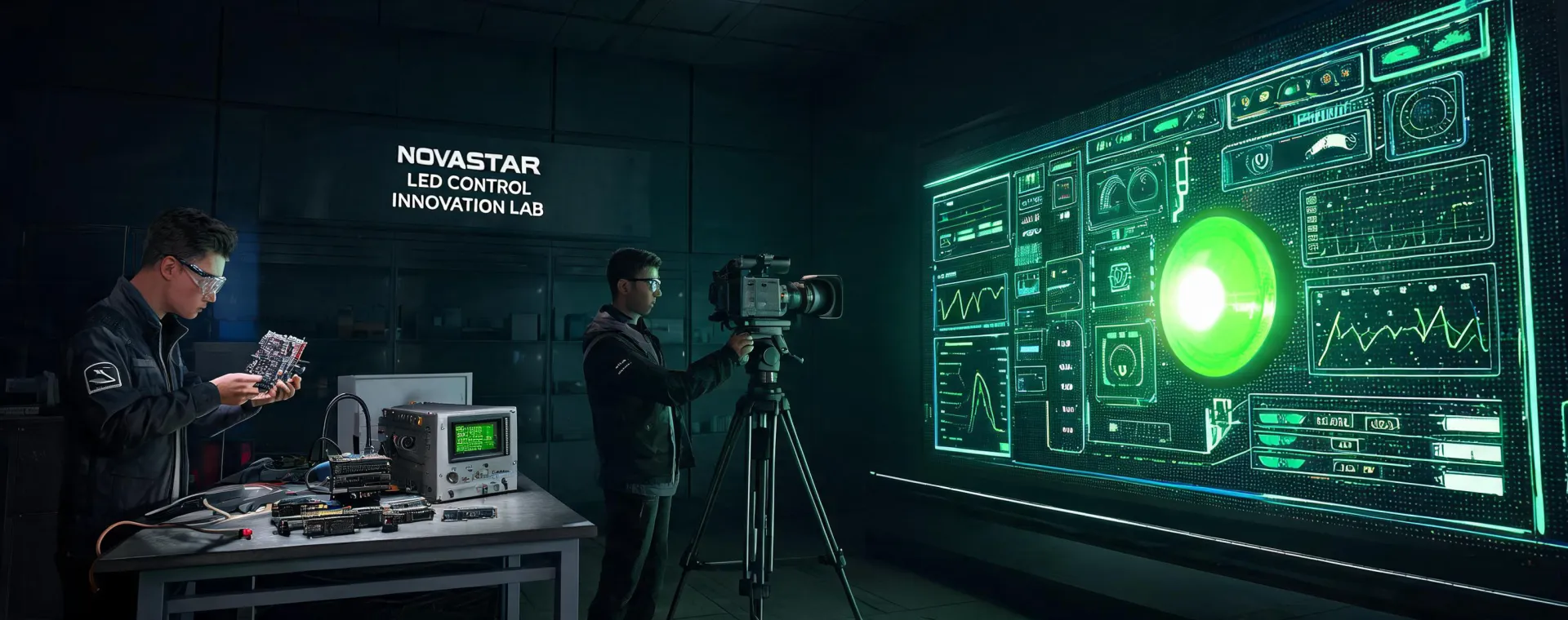 NovaStar LED control innovation lab